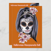 エレガントハロウィンcinco de mayo砂糖スカル2 (正面/裏面)