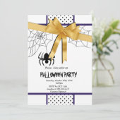 エレガントハローウィンパーティ 招待状 (スタンド正面)