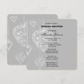 エレガントハーツ 招待状 (正面/裏面)