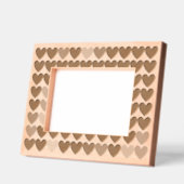 エレガントハートの入モダン力、シンプルパターン レーザー彫刻フレーム (左)