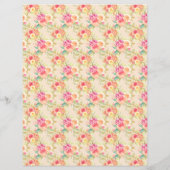 エレガントハートオンPink Scrapbook紙 (裏面)