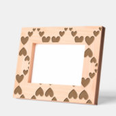 エレガントハートガーランドパターン レーザー彫刻フレーム (左)