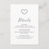 エレガントハートス結婚クリプト エンクロージャーカード (正面)