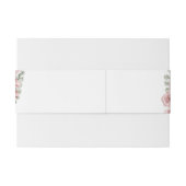 エレガントハートバラ結婚フローラ 招待状ベリーバンド (裏面例)