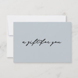 エレガントハートビューティーギフトチケットカード 招待状