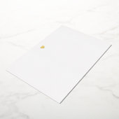 エレガントハート実在金箔文房具ノートカード 箔シーズンカード (回転した状態)