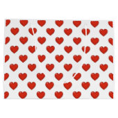 エレガントハート形状大抱き枕 ラージペーパーバッグ (裏面)