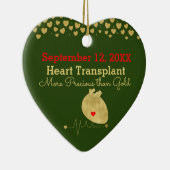 エレガントハート移植のカスタマイズ セラミックオーナメント (右)