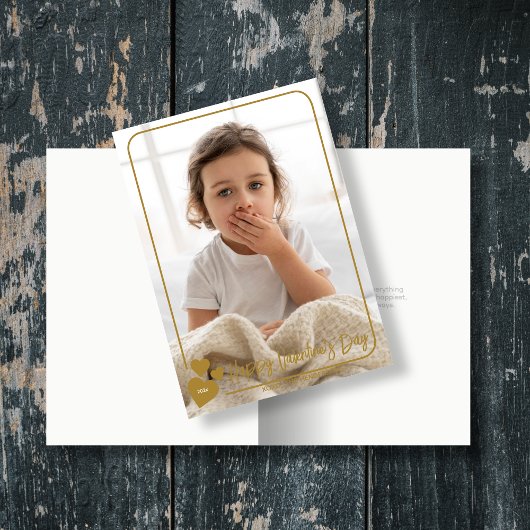 エレガントハート額写真バレンタインカード シーズンカード