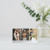 エレガントハート3 Photo Collageの写結婚真者 名刺 (スタンド正面)