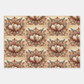 エレガントハート ラッピングペーパーシート (正面3)