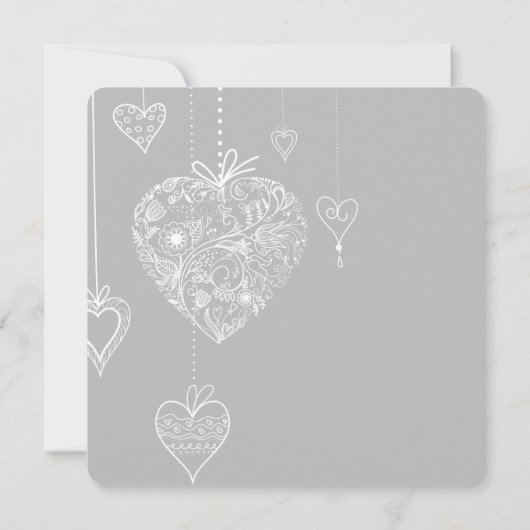 エレガントハート 招待状 (裏面)