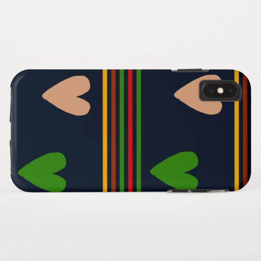 エレガントハート Case-Mate iPhoneケース (裏面(横))