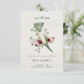 エレガントバイキング結婚式の日付の保存 (スタンド正面)