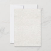 エレガントバイキング結婚式の日付の保存 (裏面)