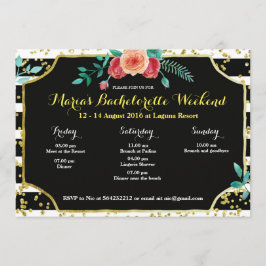 エレガントバチェロレッテ日程招待状 招待状