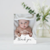 エレガントバプテスマ写真 ポストカード (スタンド正面)