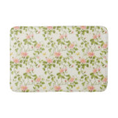 エレガントバラつる植物フローリッシュ バスマット (正面)