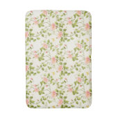 エレガントバラつる植物フローリッシュ バスマット (正面縦)