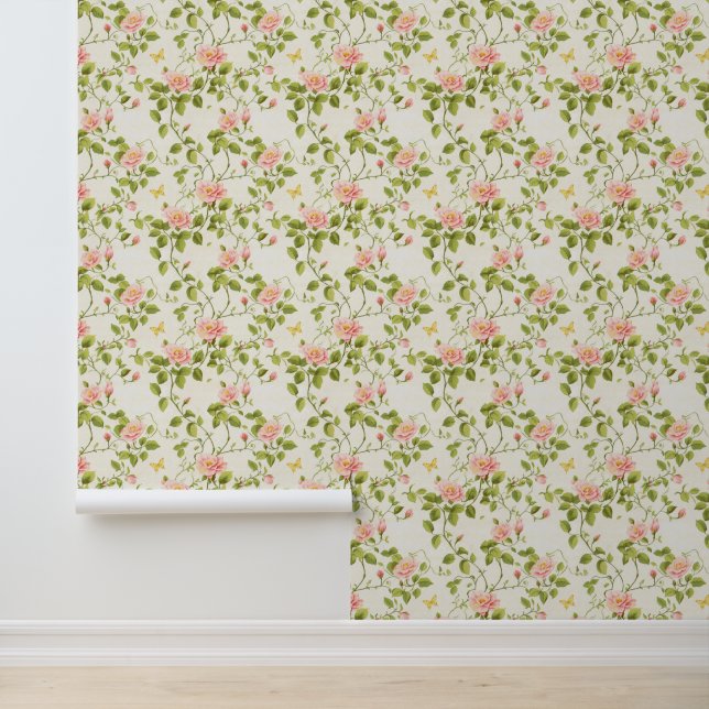 エレガントバラつる植物フローリッシュ 壁紙 (アプリケーション)