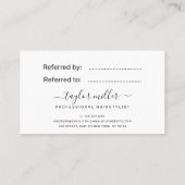 エレガントバラのスタイリッシュハサミ金ゴールド 紹介カード (裏面)