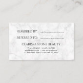 エレガントバラのモダンハサミ金ゴールド 紹介カード (裏面)