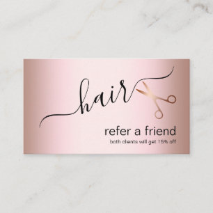 エレガントバラのモダンハサミ金ゴールド 紹介カード