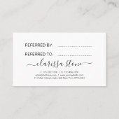 エレガントバラのモダンハサミ金ゴールド 紹介カード (裏面)