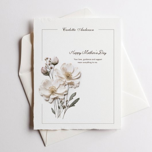 エレガントバラひな形ノートカスタイリッシュード ノートカード