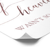 エレガントバラもし金ゴールド天国は今のところ遠くに ポスター (角)