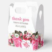 エレガントバラカスタマイズ結婚の フェイバーボックス (オープン)