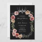 エレガントバラゴシック結婚ズ 招待状 (正面)