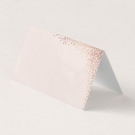 エレガントバラゴールドフォイル結婚ズ座席表 名刺