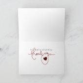 エレガントバラサンキューカード サンキューカード (内部)