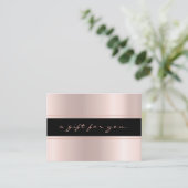 エレガントバラシンプル金ゴールド 割引カード (スタンド正面)