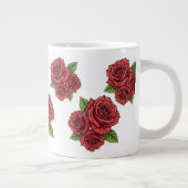 エレガントバラデザイン ジャンボコーヒーマグカップ (右)