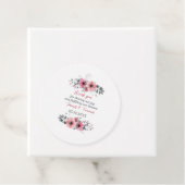 エレガントバラパーソナライズされた結婚の フェイバータグ (インサイチュ)