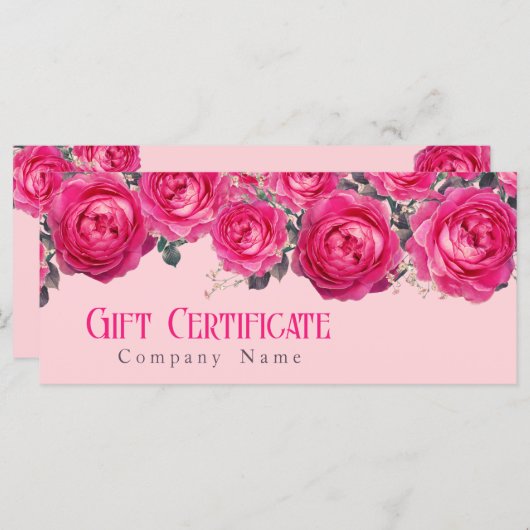 エレガントバラパーソナライズされた (正面/裏面)