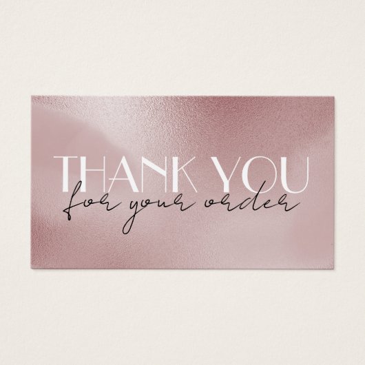 エレガントバラピ感謝していックス割引カード (正面)