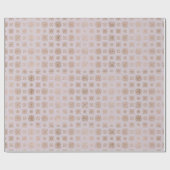 エレガントバラフェイクゴールドフォイルクリスマス ラッピングペーパー (フラット)