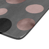 エレガントバラフェイク金ゴールド赤面 カッティングボード (角)