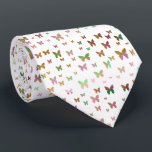 エレガントバラフェイク金ゴールド金ゴールド蝶型 ネクタイ<br><div class="desc">かわいモダンい蝶のパターン。</div>