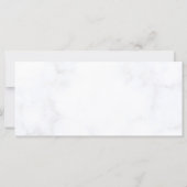 エレガントバラフラワーカスタマイズ結婚式 プログラム (裏面)