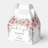 エレガントバラフローラハートス結婚クリプト フェイバーボックス (裏面サイド)