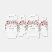 エレガントバラフローラハートス結婚クリプト フェイバーボックス (折り畳みなし)