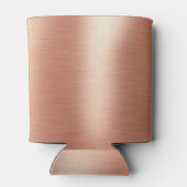 エレガントバラミニマル金ゴールドこんにちは50誕生日パーティー 缶クーラー (裏面)