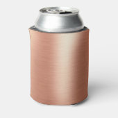 エレガントバラミニマル金ゴールドこんにちは50誕生日パーティー 缶クーラー (缶裏面)