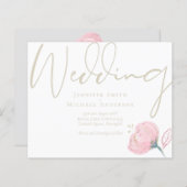 エレガントバラモダン結婚の輝き (正面/裏面)