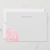 エレガントバラモダン結婚の輝き (裏面)