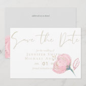 エレガントバラモダン結婚の輝き (正面/裏面)